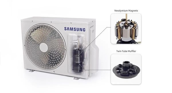 Samsung Split Air Conditioner 1.5 Ton AR18TVFCCWK/GU (Free Standard Installation) - Image 4