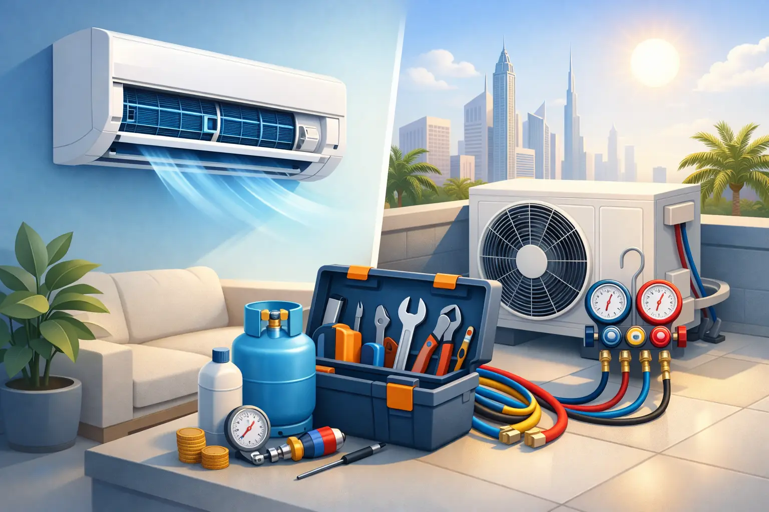AC Servicing Cost Breakdown for UAE Homes