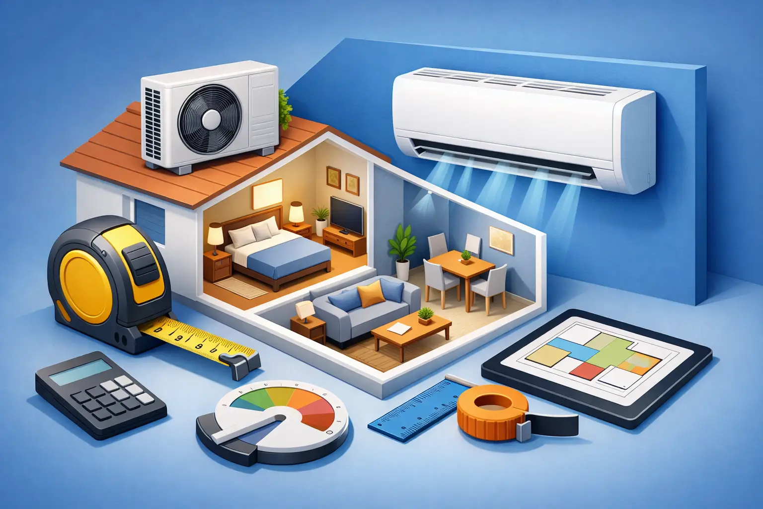 How to Choose Split AC Size for Your Home