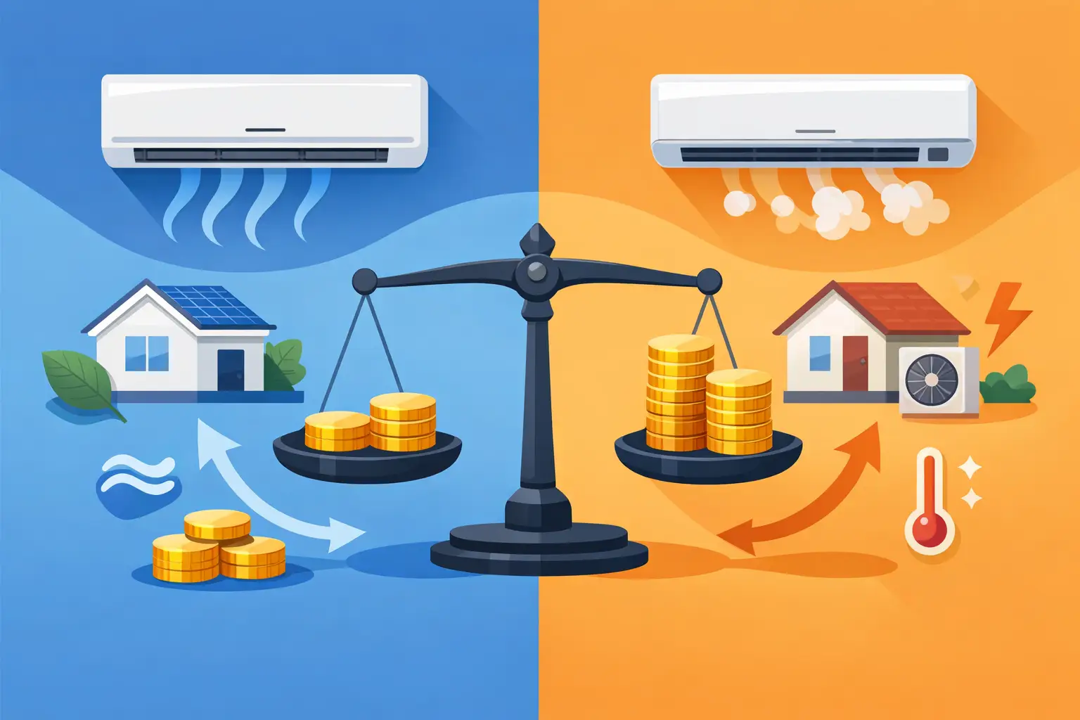 Inverter AC vs Non Inverter: Which Costs Less?