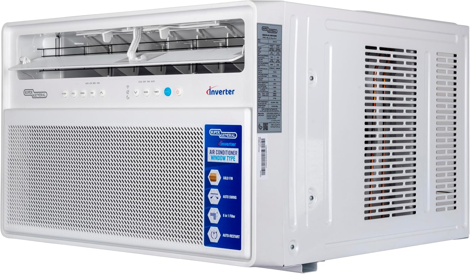 Super General SGA24i 2 Ton Window AC with Inverter Compressor - Image 2