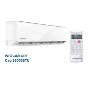 Westpoint 3 Ton Split Air Conditioner WSZ-369.CRT – 36,000 BTU, Reciprocating Compressor, Gold Fin, 4-Way Swing